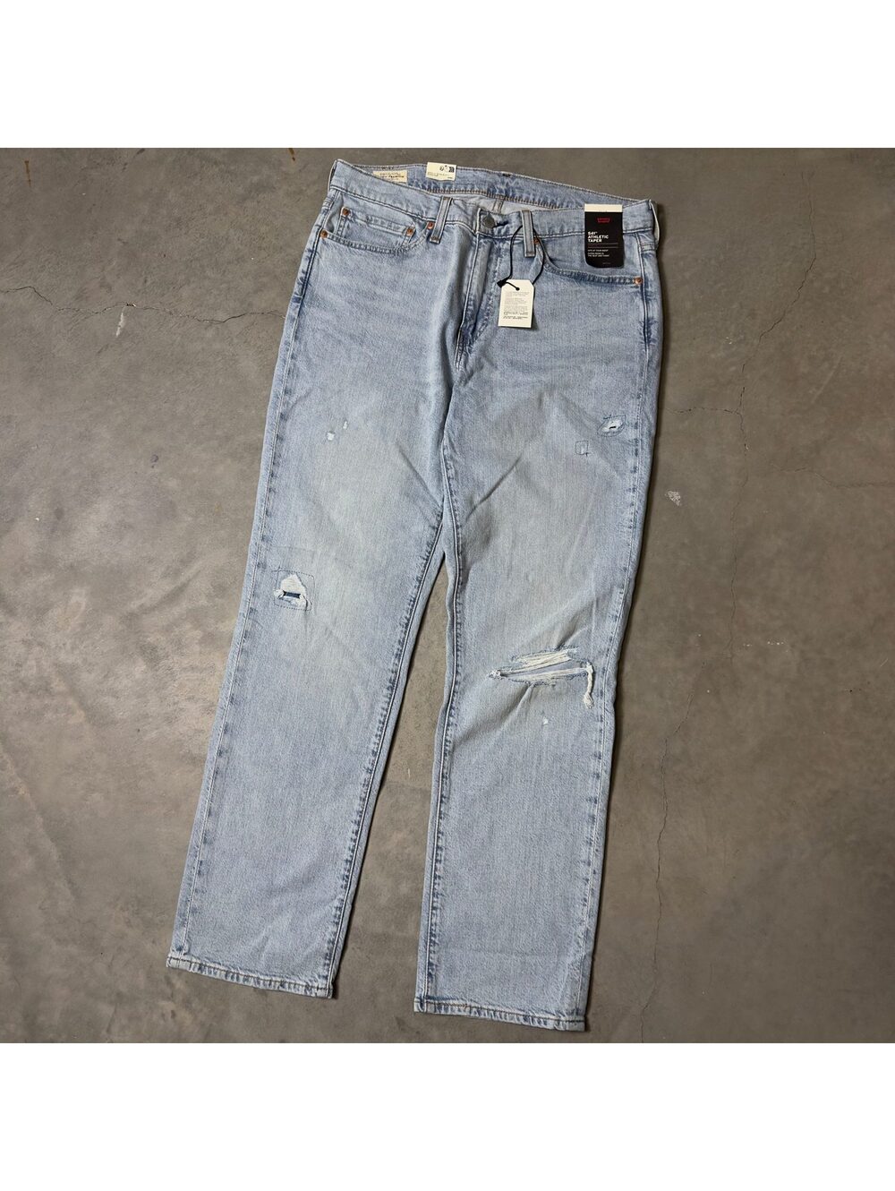 NWT Levi's Premium 541 Athletic Taper Jeans Mens 34x32